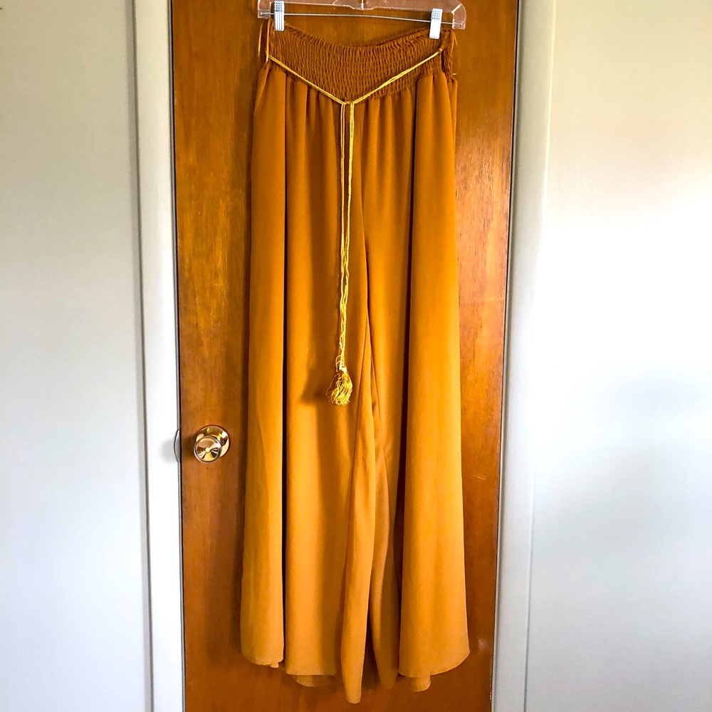 Wide Leg Boho Pants